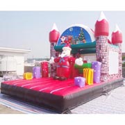 wholesale inflatable xmas bouncer